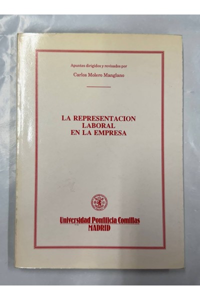 La representación laboral en la empresa